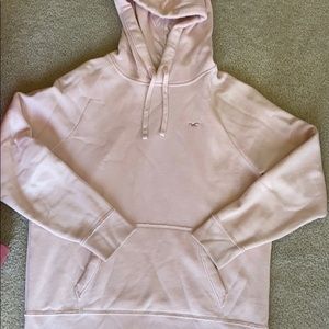 Hollister baby pink hoodie